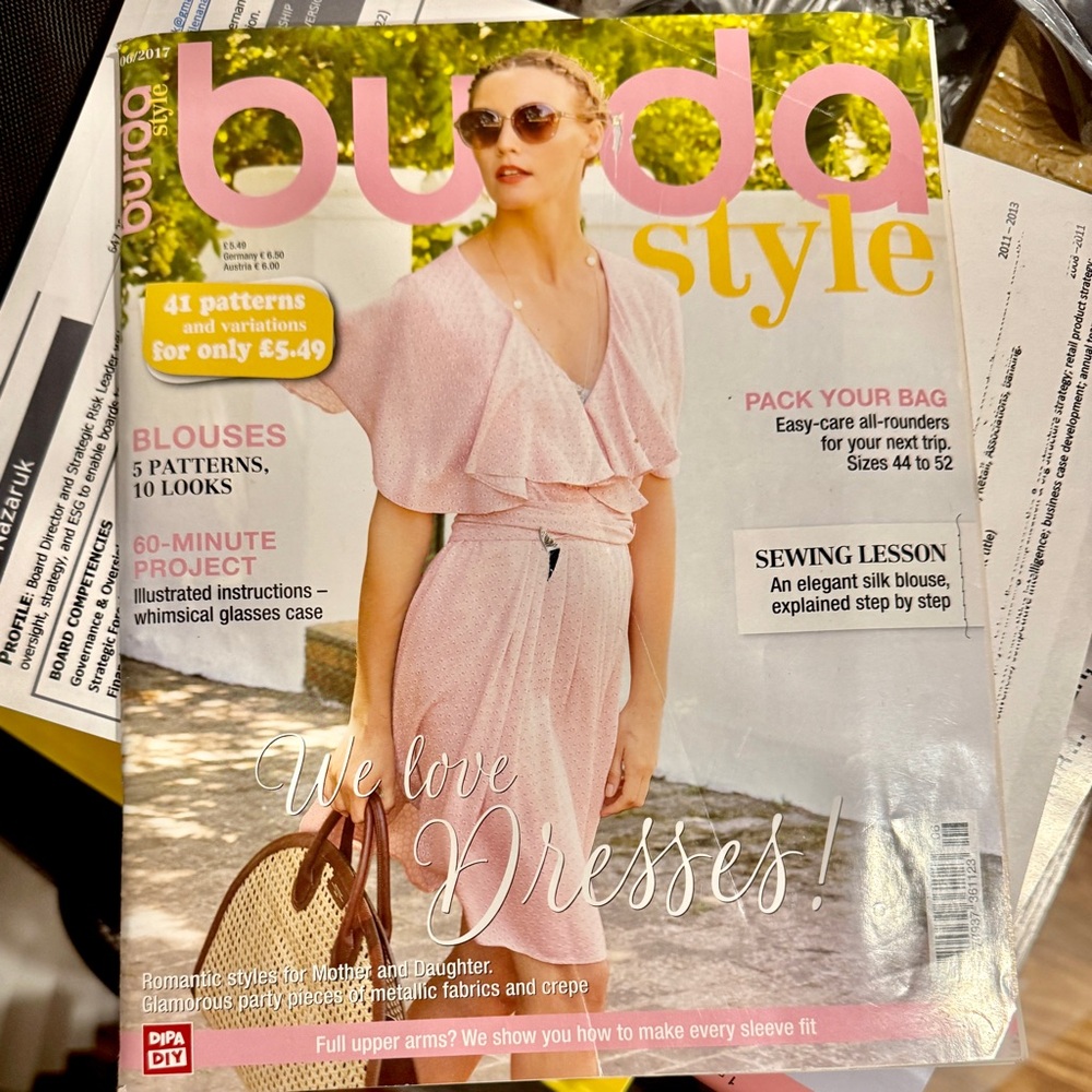 NEW Burda Style Magazine / 41+ Patterns + variations / June 2017